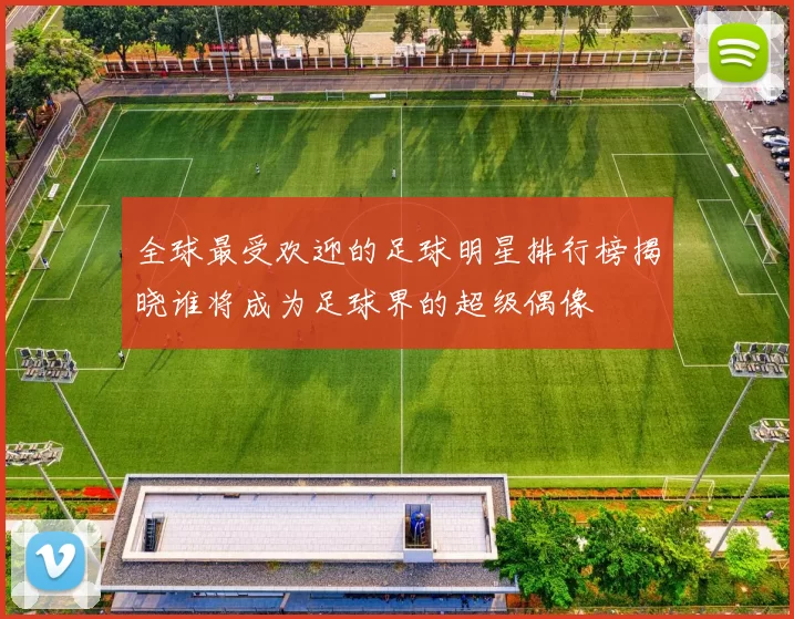 全球最受欢迎的足球明星排行榜揭晓谁将成为足球界的超级偶像