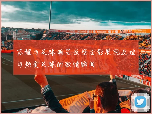 苏醒与足球明星亲密合影展现友谊与热爱足球的激情瞬间